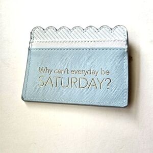 Saturday card holder